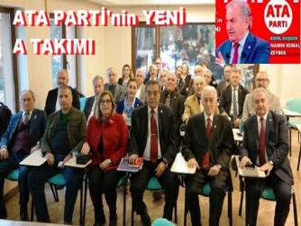 İLK OLAĞAN KURULTAYINI YAPAN ATA PARTİ’nin GENEL BAŞKANI YİNE NAMIK KEMAL ZEYBEK OLDU. İŞTE; MKYK’na SEÇİLEN İSİMLER