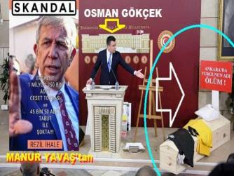 ANKARA BÜYÜKŞEHİR BELEDİYESİ’nde; “VURGUNUN ADI, ÖLÜM”.TABUT ve KEFEN VURGUNU.. TEMİZLİK ŞİRKETİNE 80 MİLYON LİRALIK TABUT YAPTIRMIŞLAR. PEKİ, TABUTLAR, KEFENLER NEREDE?