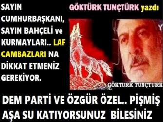 ÜLKÜCÜ YAZAR GÖKTÜRK TUNÇTÜRK; TERÖR ÖRGÜTÜ PKK’nın SİLAH BIRAKMA ve FAALİYETLERİNE SON VERME AÇIKLAMASINI YAZDI. “KELİME OYUNLARINA DİKKAT”