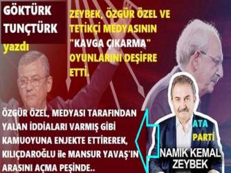 ATA PARTİ LİDERİ ZEYBEK; ÖZGÜR ÖZEL ve EKİBİNİN “KILIÇDAROĞLU ve MANSUR YAVAŞ’ın ARASI AÇILSIN” OYUNUNU DEŞİFRE ETTİ.. 