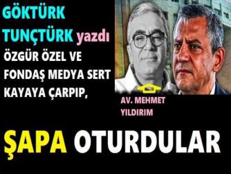 “HAFİYE BOZUNTUSU ÖZGÜR, SEN SERT KAYAYA ÇARPTIN OĞLUM”. “BONCUK” BULMUŞ GİBİ EKRANLARI, SAYFALARI İNLETEN FONDAŞ MEDYA, AV. MEHMET YILDIRIM’ın İFADESİNİ BİLE YAZMADILAR.