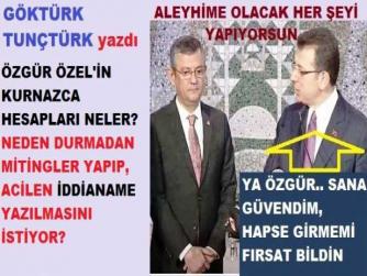 AÇIKLIYORUZ.. ÖZGÜR ÖZEL; NEDEN İMAMOĞLU ORGANİZE İŞLER SORUŞTURMASINDA “İDDİANAMENİN BİRAN ÖNCE YAZILMASINI” İSTİYOR? 