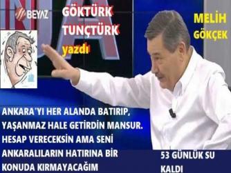 MELİH GÖKÇEK, MANSUR YAVAŞ’I HANGİ KONUDA ‘KIRMAYACAĞINI’ SÖYLEDİ? VE ANKARA’DA BÜYÜK TEHLİKE; 53 GÜNLÜK SU KALDI. ÇARE VAR MI? VAR. PEKİ, ÇARENİN ANAHTARI KİMDE?