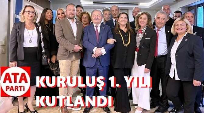 KURULUŞUNUN 1. YILINI KUTLAYAN ATA PARTİ’nin LİDERİ ZEYBEK : “BOZUK DÜZENİN SONUÇLARINI LAİKLİĞE YÜKLEMEK İSTEYEN SAPKIN ŞERİATÇILAR, GEMİYİ AZIYA ALMIŞLAR”.