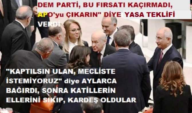 BAHÇELİ YILLARDIR 