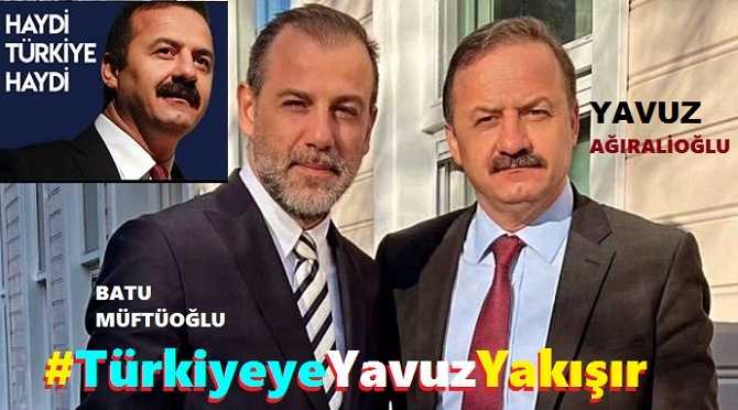 YAVUZ AĞIRALİOĞLU; 28 EKİM 2024 GÜNÜ, KURACAĞI PARTİSİNE START VERİYOR.. “YARINI, BUGÜNDEN ŞEKİLLENDİRİYORUZ”.. “TÜRKİYE’YE; YAVUZ YAKIŞIR” SLOGANLARI İLE..