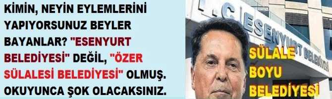 KİMİN, NEYİN EYLEMLERİNİ YAPIYORSUNUZ BEYLER BAYANLAR? 