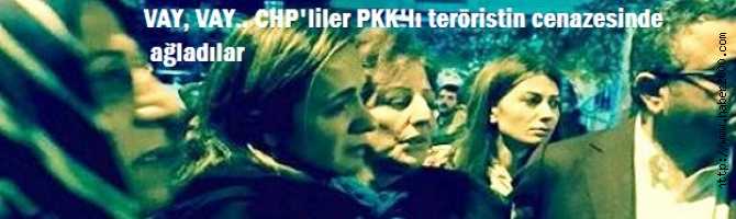 YUH SİZE.. CHP'li VEKİLLER, ÇATIŞAMADA ÖLDÜRÜLEN PKK'lının CENAZESİNDE. AYRICA, TERÖRİSTE AĞLADILAR