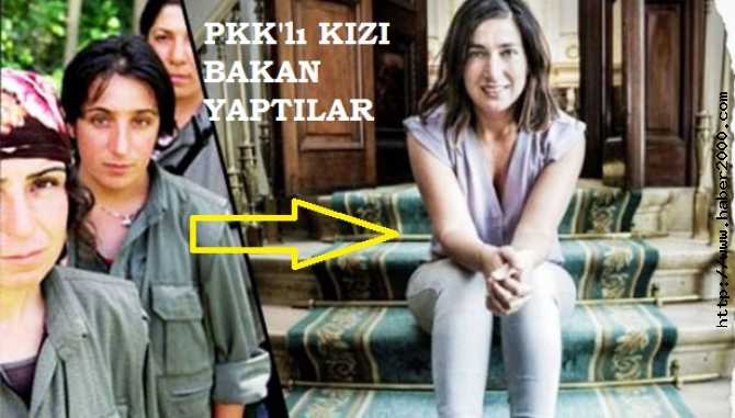 BELÇİKA, PKK'LI TERÖRİST KIZI BAKAN YAPTI