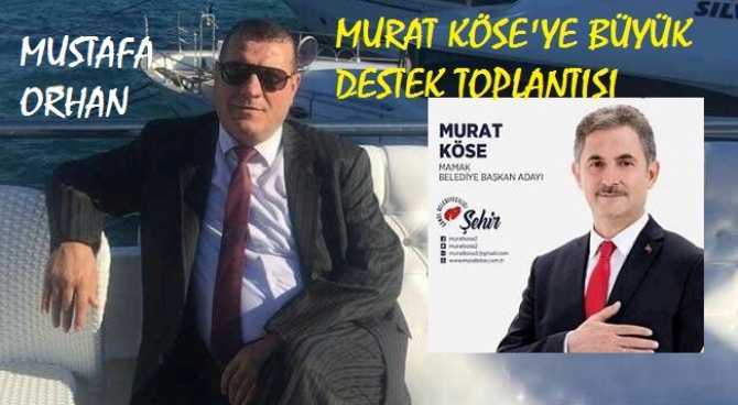 AK Parti Mamak Belediye Başkan Adayı Murat Köse’ye büyük destek hareketi