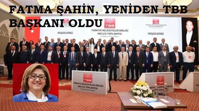 Gaziantep Belediye Başkanı Fatma Şahin, yeniden Türkiye Belediyeler Birliği Başkanlığına seçildi.. İşte Yeni yönetim