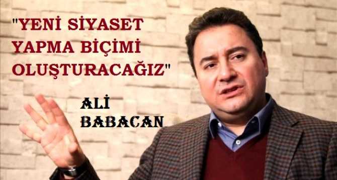Her kesimden destek alan Ali Babacan hareketi; temkinli ama güçlü adımlarla geliyor.. İttifak ise; sadece millet ile olacak