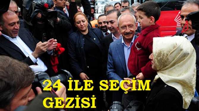 Kılıçdaroğlu, seçim gezilerine başlıyor.. 24 ile gezi turu