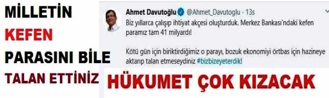 Ahmet Davutoğlu'ndan, eski partisine S-400 füzesi : 