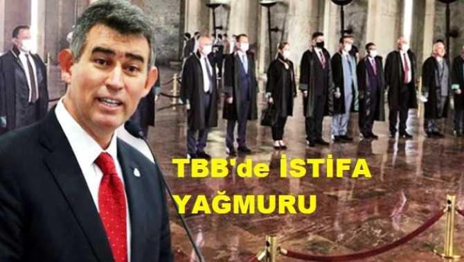 BAROLAR BİRLİĞİNDE İSTİFA YAĞMURU .. Metin Feyzioğlu'na tepki istifaları TBB'nin içini boşalttı