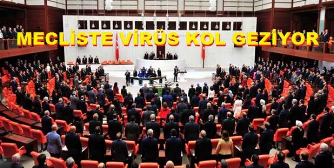 Ankara'da; Koronaviriüste en risli mekan Türkiye Büyük Millet Meclisi.. 4'ü Milletvekili, Testler Pozitif çıktı