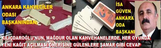 Kılıçdaroğlu'nun, mağdur olan Kahveci esnafı için önerdiği; 