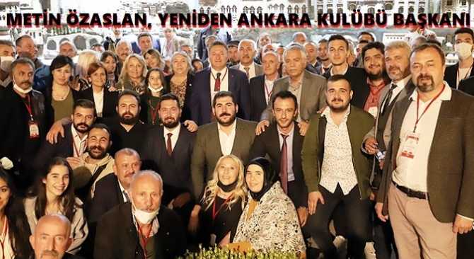 DR. METİN ÖZASLAN, yeniden Ankara Kulübü Başkanlığına seçildi.. İşte yeni yönetimi 