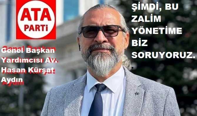 ATA PARTİ : “BU ZALİM YÖNETİM, ÇALIŞANLARA, EMEKLİLERE; YÜZDE YÜZ ZAM YAPTIĞI ‘PLASTİK POŞET’ KADAR DEĞER VERMEMİŞTİR”