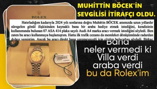 ANTALYA BÜYÜKŞEHİR BAŞKANI MUHİTTİN BÖCEK, İTİRAFÇI OLACAĞINI İNKAR ETTİ AMA SEVGİLİSİ İTİRAFÇI OLUP, HERŞEYİ ANLATTI..ALO ÖZGÜR, ORADA MISIN? ANTALYA BÜYÜKŞEHİR BAŞKANI MUHİTTİN BÖCEK, İTİRAFÇI OLACAĞINI İNKAR ETTİ AMA SEVGİLİSİ İTİRAFÇI OLUP, HERŞEYİ ANLATTI..ALO ÖZGÜR, ORADA MISIN?