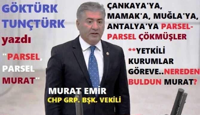 CHP’nin; YILLARDIR MELİH GÖKÇEK’e ARALIKSIZ ŞEKİLDE “PARSEL- PARSEL” SATTI DİYE SALDIRMASININ NEDENİ ORTAYA ÇIKTI. MEĞERSE DİKKATLERİ DAĞITIP, ANKARA’ya ve TÜRKİYE’YE KENDİLERİ PARSEL- PARSEL ÇÖKMÜŞLER. MURAT EMİR, NİYE SUSUYORSUN? YETKİLİ KURUMLAR GÖREVE.