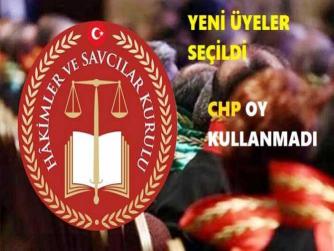 HAKİMLER VE SAVCILAR KURULU'nun YENİ ÜYELERİ SEÇİLDİ. 