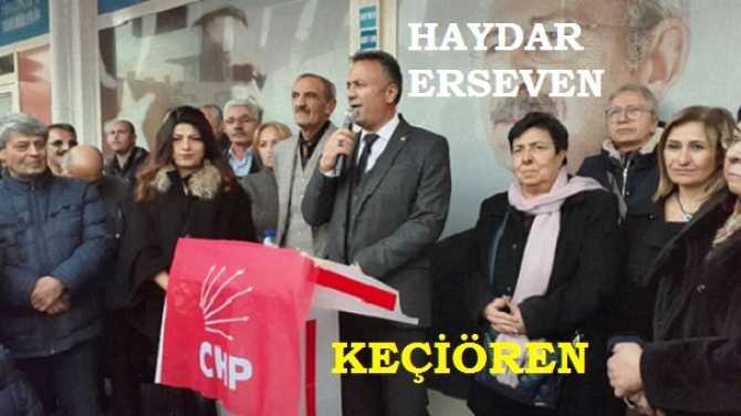 Haydar Erseven, CHP Keçiören İlçe Başkan Adaylığını açıkladı : “Keçiören’de ki talihsizliğe son vereceğiz”