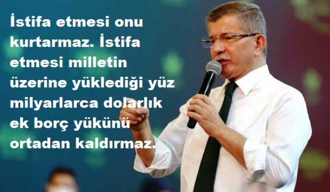Ahmet Davutoğlu : 