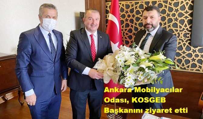 Ankara Mobilyacılar Odası Başkanı Hüseyin Taklacı, KOSGEB'den, hammadde ve makine desteği istedi
