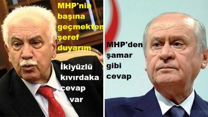 MHP'den, kıvırdak Doğu Perinçek'e cevap var : 