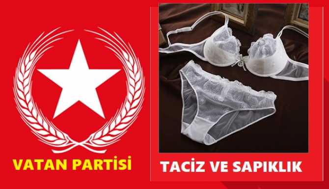 VATAN PARTİSİ İl Başkanı, partili kadını sürekli taciz etti ve evinden 19 iç çamaşırını çaldı. İtiraf etti