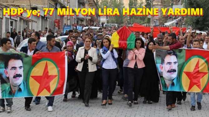 İŞTE DEVLETİN GAFLETİ.. Yıllardır; HDP= PKK deniliyor ama 77 Milyon lira Hazineden Seçim yardımı verilecek
