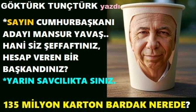 ANKARA BÜYÜKŞEHİR BELEDİYESİ’nde ki “YAVUZ HIRSIZLAR”